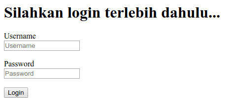 Form Login - Cara Mudah Membuat Form Login dengan Codeigniter dan MySQL